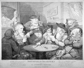 Smithfield sharpers, or the countrymen defrauded', c1787. Artist: John Keyse Sherwin