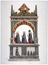 Monument to Alderman Richard Humble and family, St Saviour's Church, Southwark, London, c1700. Artist: Anon