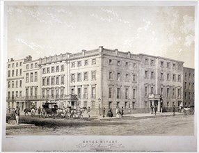Mivart's Hotel, Brook Street, near Grosvenor Square, Westminster, London, c1850. Artist: Anon