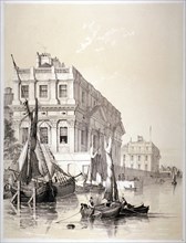 The Royal Naval Hospital, Greenwich, London, 1838. Artist: Edmund Patten