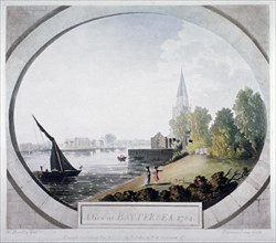 A View at Battersea', 1784. Artist: Francis Jukes