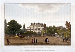 Lansdowne House in Berkeley Square, Mayfair, London, 1811. Artist: Anon