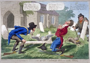 'The murder'd cherub, or the cockney's distress at the bloody-deed', 1804. Artist: Anon