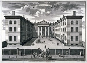 The Admiralty, Whitehall, Westminster, London, 1731. Artist: Thomas Bowles