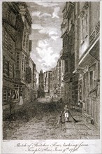Butcher Row, Westminster, London, 1796. Artist: Edward Dayes