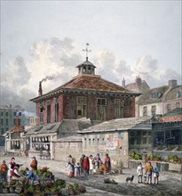 Clare Market, Westminster, London, 1815. Artist: George Shepherd