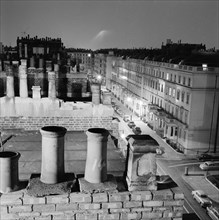 Rooftops, Eaton Place, Belgravia, London, 1962-1964