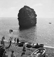 Ladram Rock, Ladram Bay, Otterton, Devon, 1955-1965