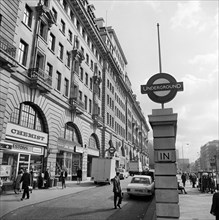 Baker Street underground station, London, 1960-1972