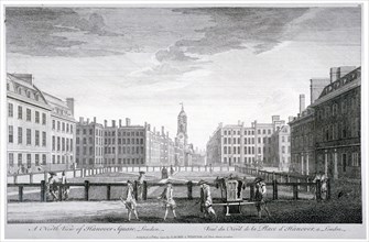 Hanover Square, Westminster, London, 1794. Artist: Anon