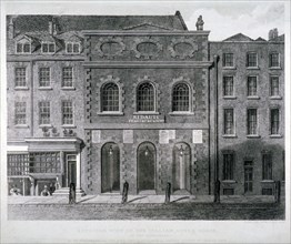 View of the King's Theatre, Haymarket, London, 1789. Artist: Charles John Smith