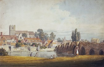 Aylesford, near Maidstone, Kent', 19th century. Artist: James Duffield Harding
