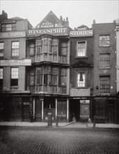 View of the Paul Pindar Tavern, Bishopsgate, City of London, 1878. Artist: Society for Photographing the Relics of Old London