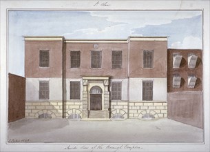 View of Borough Compter, a debtors' prison in Mill Lane, Bermondsey, London, 1826. Artist: G Yates