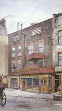 View of the Old Black Jack Inn, Portsmouth Street, Westminster, London, 1883. Artist: John Crowther