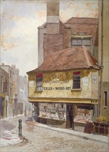 View of the Old Curiosity Shop, Portsmouth Street, Westminster, London, 1879. Artist: John Crowther