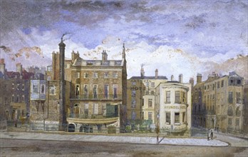 Victoria Embankment, Westminster, London, 1881. Artist: John Crowther