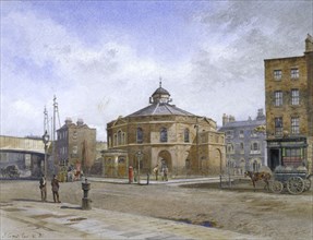 Surrey Chapel, no 196 Blackfriars Road, Southwark, London, 1881. Artist: John Crowther