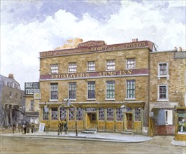 The Bricklayers' Arms Inn, Old Kent Road, Southwark, London, 1880. Artist: John Crowther