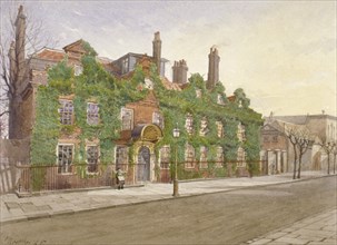 Fairfax House, High Street, Putney, London, 1887. Artist: John Crowther