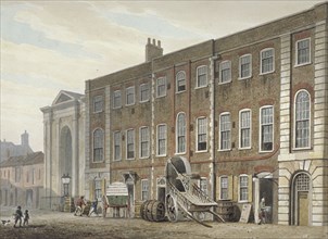 Portugal Street, Westminster, London, 1811. Artist: George Shepherd