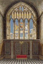 Interior of the Church of St George, Hanworth, Middlesex, 1801. Artist: Anon