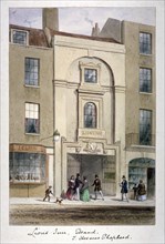 Lyon's Inn, Strand, Westminster, London, c1850. Artist: Thomas Hosmer Shepherd