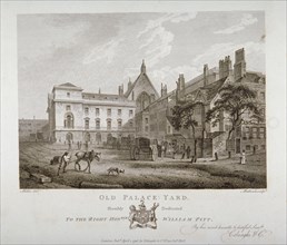 Old Palace Yard, Westminster, London, 1796. Artist: Thomas Medland