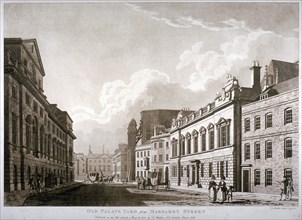 Old Palace Yard, Westminster, London, 1782. Artist: Thomas Malton II
