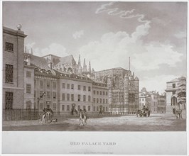 Old Palace Yard, Westminster, London, 1793. Artist: Thomas Malton II