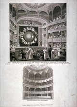 Theatre Royal English Opera House, Westminster, London, 1817. Artist: James Stow