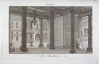 Interior view of the Pantheon, Oxford Street, Westminster, London, c1775. Artist: Anon