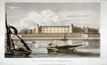 Millbank Prison, Westminster, London, 1817. Artist: Anon