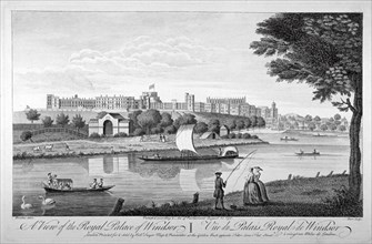 Windsor Castle, Berkshire, 1751. Artist: Nathaniel Parr