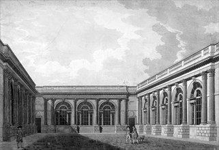 West quadrangle of the Bank of England , City of London, 1790. Artist: Thomas Malton II