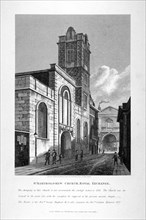 St Bartholomew-by-the-Exchange, City of London, 1811. Artist: S Lacey