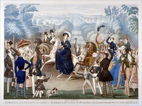 Summer Fashions for 1838', c1838. Artist: Anon