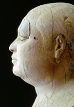 Wooden statue of Ka-Aper, Cairo Museum, Egypt. Artist: Tony Evans