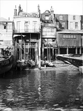 The Harbour Master's office at 74 Narrow Street, Limehouse, London, c1905. Artist: Unknown
