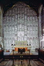 Reredos, All Souls College Chapel, Oxford, Oxfordshire, 1974. Artist: Tony Evans