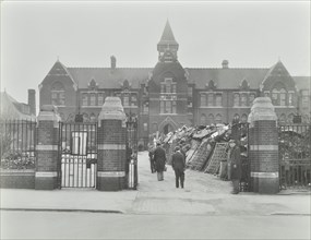 Hackney Downs School, London, 1941. Artist: Unknown.