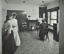 Eye Room, Fulham School Treatment Centre, London, 1914. Artist: Unknown.