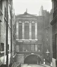 Rear entrance to the Royal Society of Arts, Westminster, London, 1936. Artist: Unknown.
