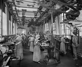 The Birmingham Small Arms factory, Small Heath, Birmingham, February 1917