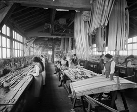 Aircraft manufacturing, Waring and Gillow factory, Lancaster, Lancashire, January 1917