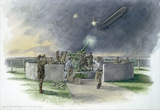 Lodge Hill Battery, Chatham, Kent, World War I, 1914-1918 (c2000s)