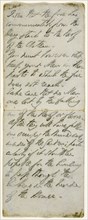 Battle instructions written by the Duke of Wellington, early 19th Century