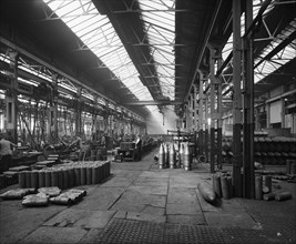 Cammell Laird's Cyclops Ordnance Steel Tyre and Spring Works, Sheffield, Yorkshire, 1913