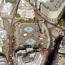 Trafalgar Square, Westminster, London, c2000s