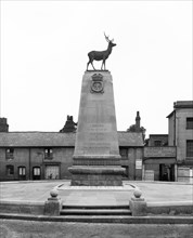 War Memorial, Parliament Square, Hertford, Hertfordshire, January 1923